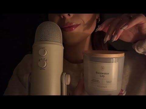 ASMR Clicky Whispers & Tingly Tapping