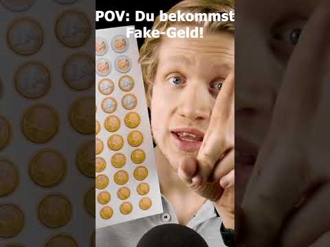 ASMR | POV: Du bekommst FAKEGELD von mir!! #Shorts #ASMR #Roleplay