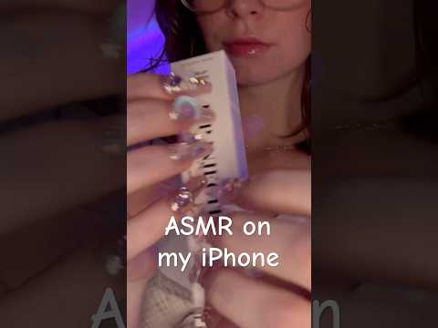 lofi ASMR on my iPhone with camera tapping ✨  #asmr