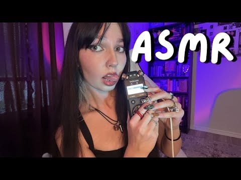 Ear to Ear INTENSE Mouth Sounds ASMR (Tongue Swirling, Biting, TASCAM) 