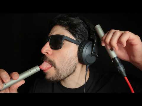 ASMR Extremely SLOW Pure Mouth Sounds (BINAURAL)