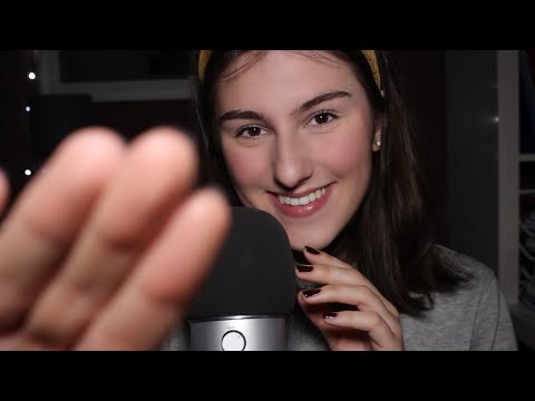 [ASMR] mouth sounds + face touching// (german/deutsch) 🦋