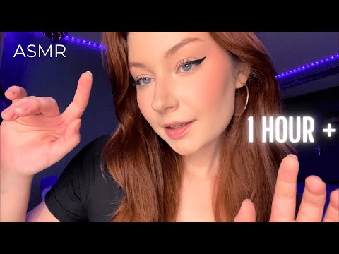 ONE HOUR + OF FAST AND AGGRESSIVE ASMR (Unpredictable, Hand Sounds, Chaotic)