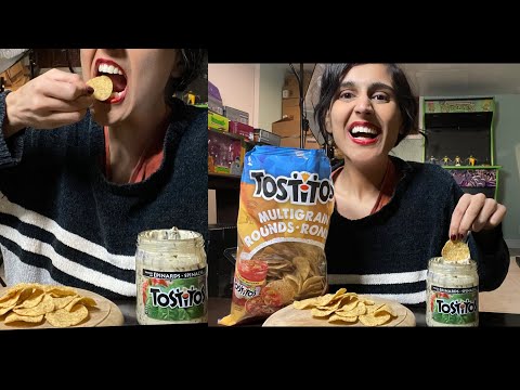 Asmr  Eating crunchy chips (EATING SOUNDS) *CRUNCHY*