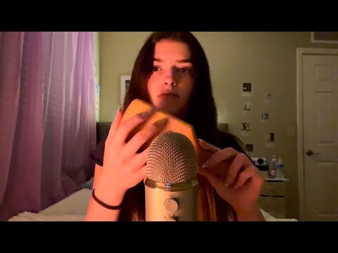 ASMR brushing/playing with my hair