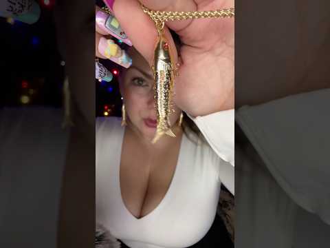 The most TINGLY fish 🐠 #vintagejewelry #jewelry #asmr #bestlifebybrooke  #nostalgia #uniqueasmr