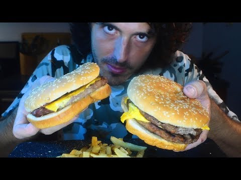 Burger King *NEW* Impossible Vegan Whopper VS. Beef Whopper Burger