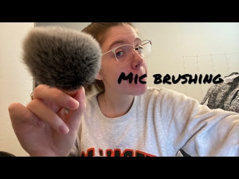 Mic brushing and invisible triggers|| Whisper ramble