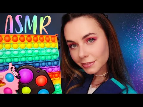 АСМР POP IT СИМПЛ ДИМПЛ vs ИГРУШКИ 90-Х 🤩 ЧТО КРУЧЕ? \ ASMR POP IT SIMPLE DIMPLE VS 90's TOYS