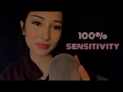 ASMR tongue swirls and mouth sounds at 100% sensitivity