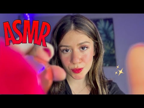 ASMR PASSANDO PINCEL SUAVE NO SEU ROSTO