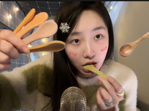 ”KC Sleeping Aid” Eating Spoon Rubbing Teeth | Dig Your Face to Eat