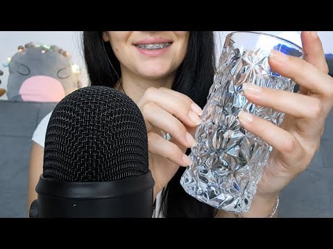 ASMR Crystal Glass Triggers 💎 No Talking