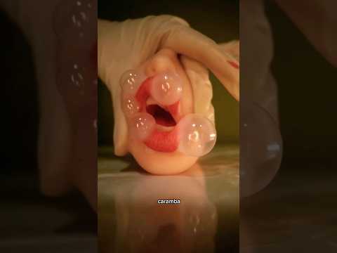 Seu preenchimento labial deu reação #asmr