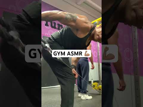 GYM #ASMR #fitness #asmrtriggers #asmrvideos