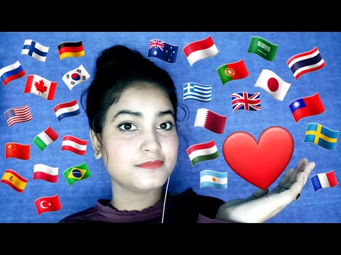 ASMR in 30 Different Languages