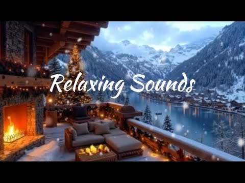 Cozy Relaxing Sounds of Winter Ambience Relax to Jazz Music