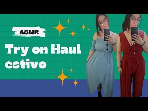 ASMR ~ TRY ON HAUL ESTIVO 👗👘 OnlyRED ASMR