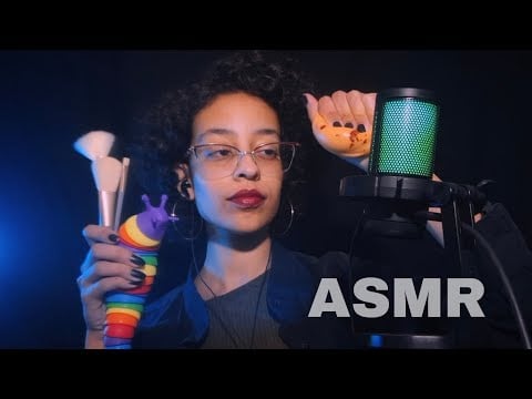 ASMR COM OS GATILHOS NOVOS ✨️ - voltei!