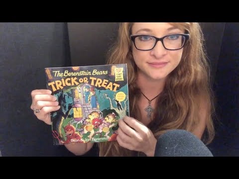 ASMR Halloween Whispered Reading Bernestain Bears Book