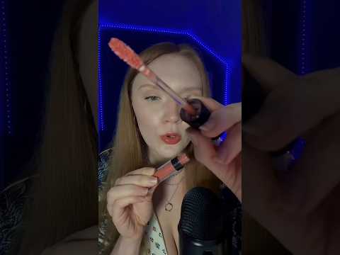 Lipgloss ASMR 💋mouth sounds 🤭 #asmr#beepowerasmr#mouthsounds#lipglossasmr