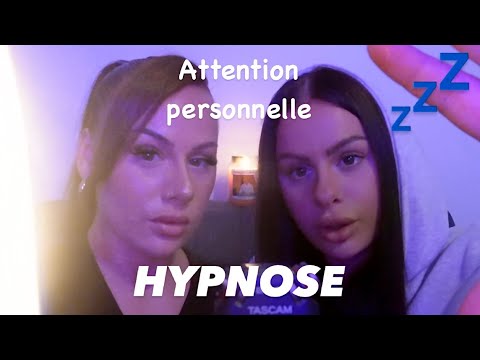 PUISSANT ASMR I Attention personnelle, hypnose pour dormir rapidement (anti-stress)