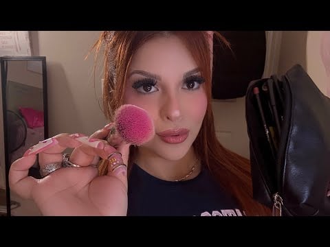 ASMR: Doing Your Makeup ✨ (rummaging, tingly sounds) RP