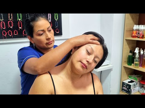 ASMR, RELAXING MASSAGE WITH MARITZA PANGOL & ERIKA