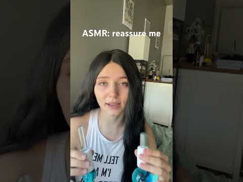 reassure me 🤍#asmr #girlfriendasmr #whispering #clingyasmr #comfortaudio