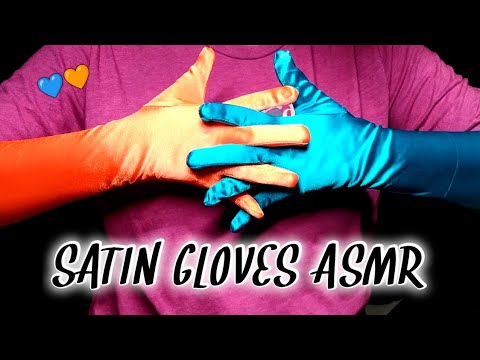 Orange & Blue SATIN GLOVES Hand Movements 🧤 Mirror Me 🪞 Fast & Slow 🦥 Soft Spoken