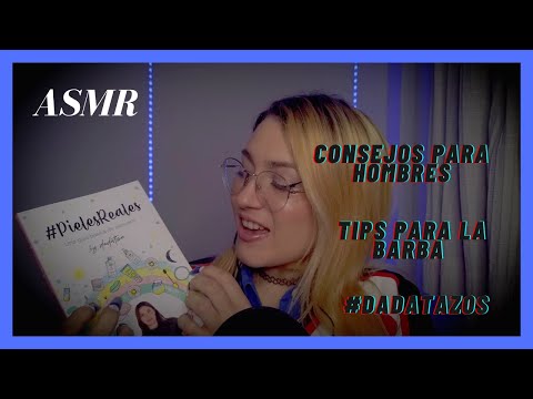 ASMR leyendo #PielesReales de @dadatina (Capítulo 5, Cuidado de la piel en hombres)