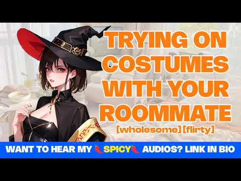 [F4A] ASMR Girlfriend | Helping your tomboy roommate pick out a Halloween costume [wholesome]