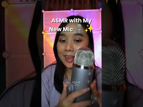 ASMR with My New Mic 🎙✨ Paper Tapping Scratching Beeswax 🐝 #asmr #tapping #asmrsounds