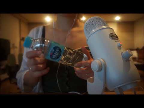 [ASMR] (No Talking) Tapping, Shaking Bottles, 플라스틱 탭핑 사운드, 병 흔들기