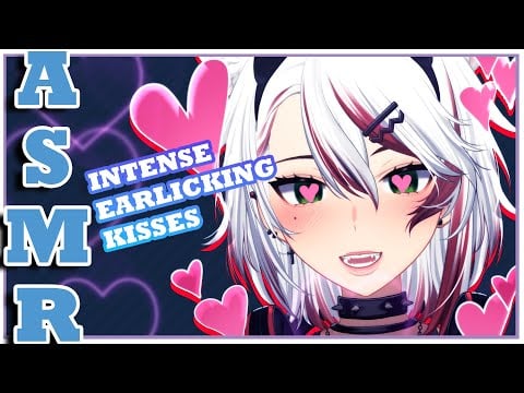 【ASMR】Super tingly ear licking and breathy kisses for SLEEP 100%~ Ear to ear attention【No TALKING】