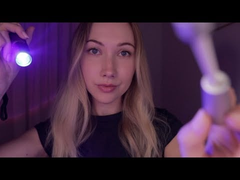 ASMR Just Relax While I Fix You 📏 visual tests, lights & lots of tools 🌀