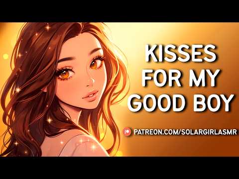 Short Mommy Girlfriend Covers You with Kisses | Smol Dom GF ASMR Kisses and Cuddles | Sleep Aid F4M