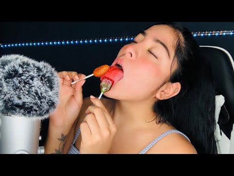 🇲🇽🔥👅 ASMR 👄 CHUP4ND0 PALETAS MEXICANAS 🔥👅🇲🇽