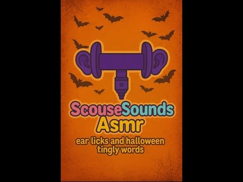 Tingly halloween trigger words and ear licking ASMR for relaxation and sleep!!!! part 3!!