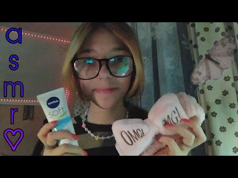 асмр♡︎ смываю с тебя косметику и забочусь о тебе💕//asmr