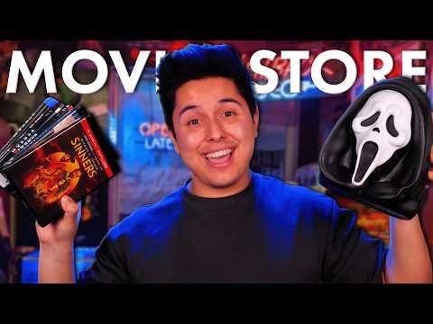 Shopping Our MASSIVE Movie Collection | ASMR Movie Store Roleplay