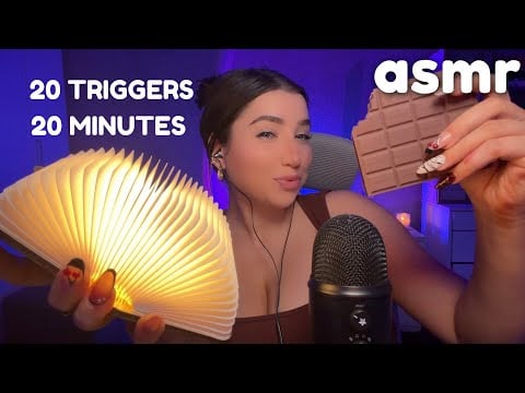 ASMR 20 Triggers 20 Minutes ✨💤 (NO TALKING)