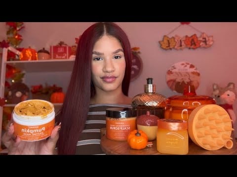 ASMR Spa de Otoño 🍁 (Skincare, Lavado, Manicura) 1 Hora de Atención Personal
