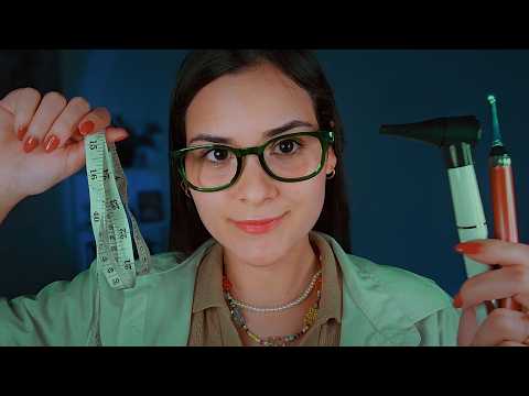 ASMR EXAME DO SONO Necessário para dormir✨️ ROLEPLAY MÉDICO