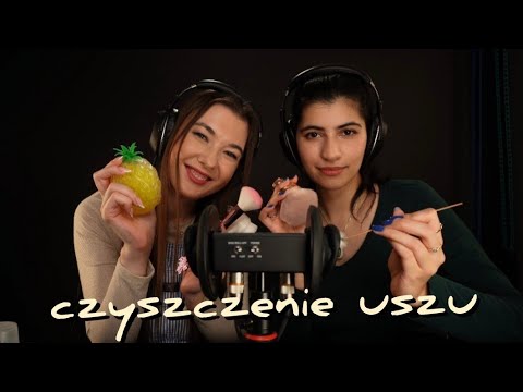 ASMR po polsku CZYSZCZENIE USZU z Klaudią Leclercq 🍍