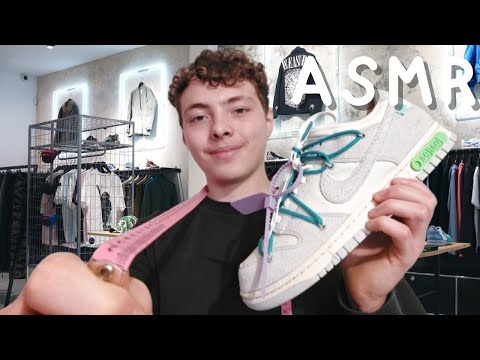 ASMR FR: Roleplay⚪️Vendeur d'outfit Dunk Low Off-White⚪️