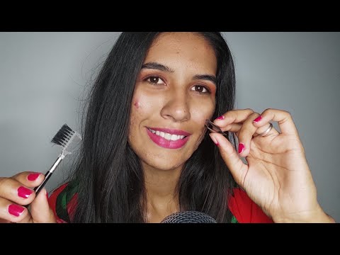 ASMR CASEIRINHO TIRANDO SUA SOBRANCELHA