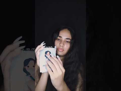 ASMR GATILHOS COM 📘 QUE VAI FAZER VOCÊ RELAXA😴🧠#asmr#caderno#asmrsonsdeobjetos#viral#shorts#trigger