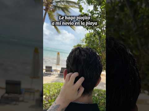 Cosquillas en la playa 🏝️ #asmr