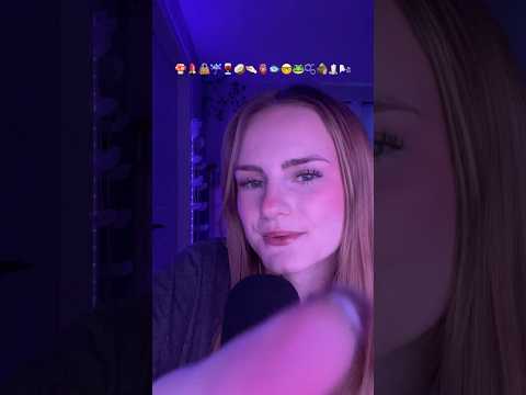 Which trigger was your fav? 👀 #asmr #visualtingle #relax #emojichallenge